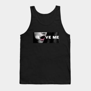 Love Me. Bad Girls. Pink Lips. Punk girl. Open mouth. Love. Punk girls. Tank Top